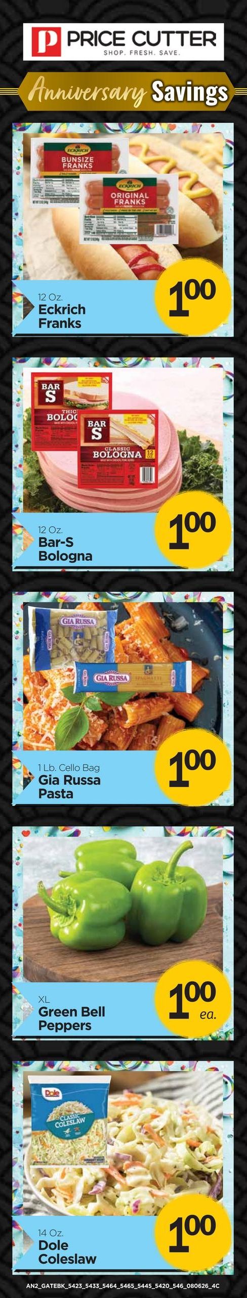 Price Cutter WV Weekly Ad August 6 - 12, 2026