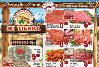 Supermercado Mi Tierra (Modesto–Empire Area, CA) Weekly Ad August 5 - 11, 2026