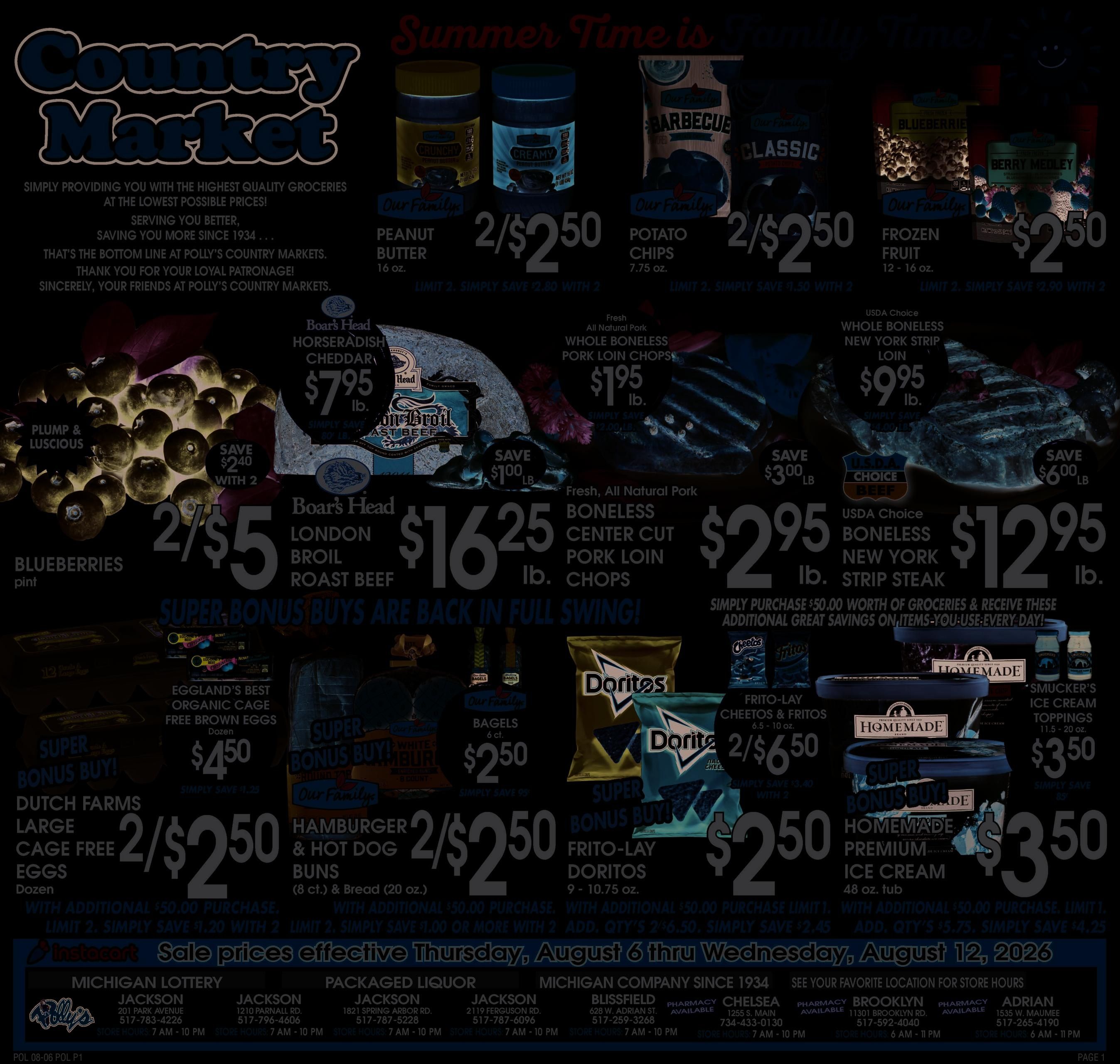 Country Market Weekly Ad August 6 - 12, 2026