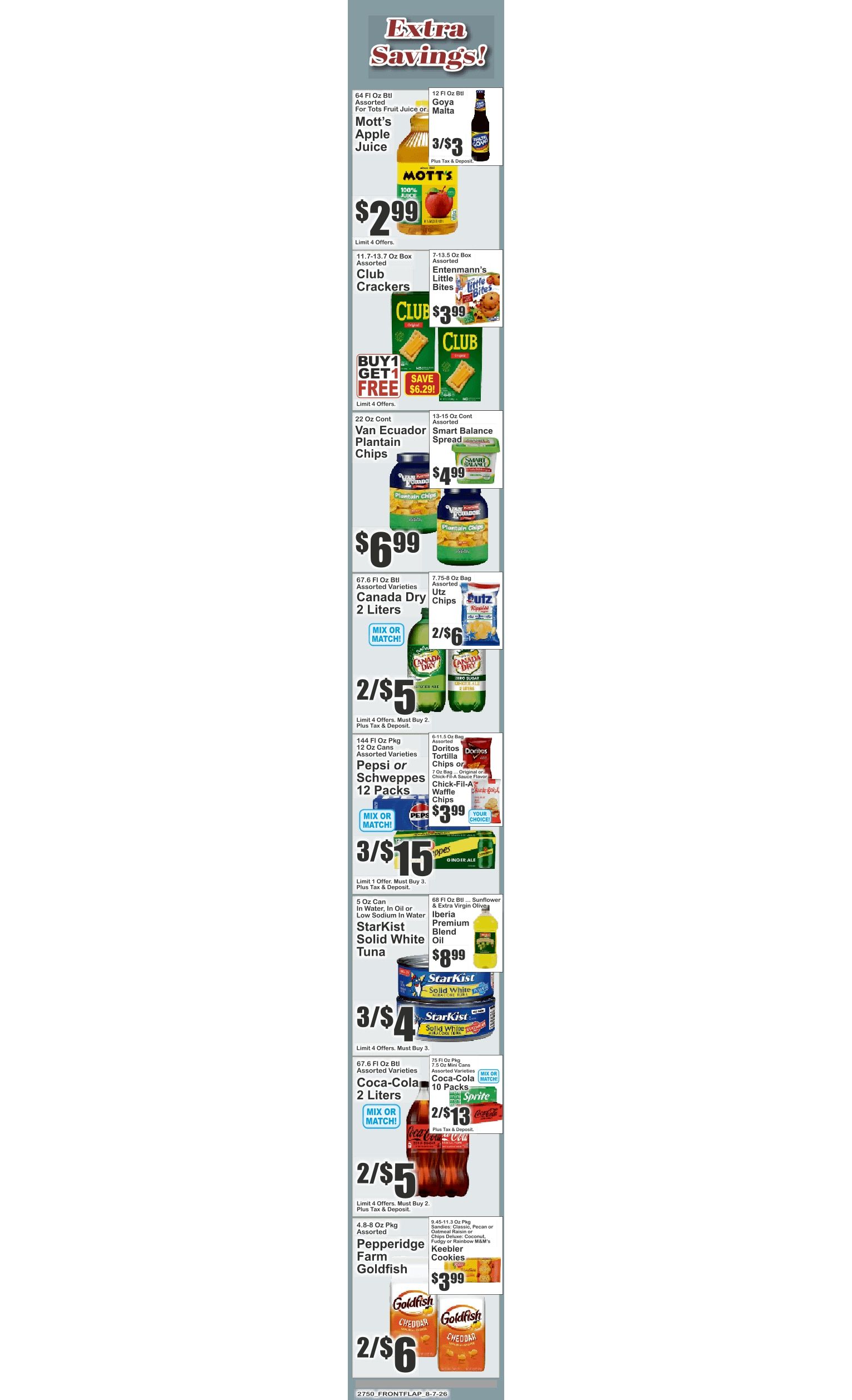 Food Universe (1559 Flatbush Avenue, Brooklyn, NY) Weekly Ad August 7 - 13, 2026