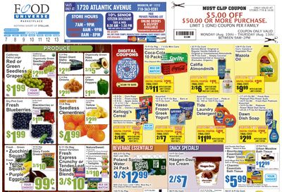 Food Universe (1720 Atlantic Ave., Brooklyn, NY) Weekly Ad August 7 - 13, 2026