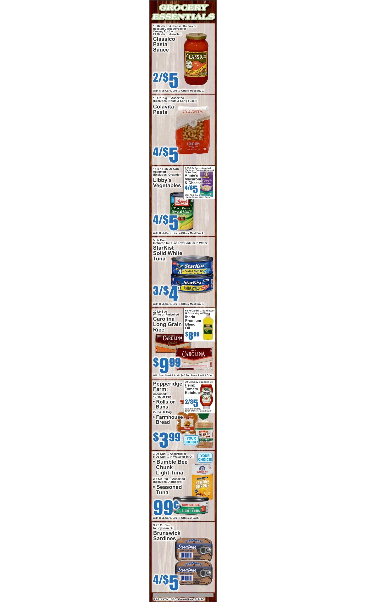 Food Universe (1720 Atlantic Ave., Brooklyn, NY) Weekly Ad August 7 - 13, 2026