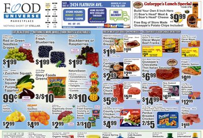 Food Universe (2424 Flatbush Ave., Brooklyn, NY) Weekly Ad August 7 - 13, 2026