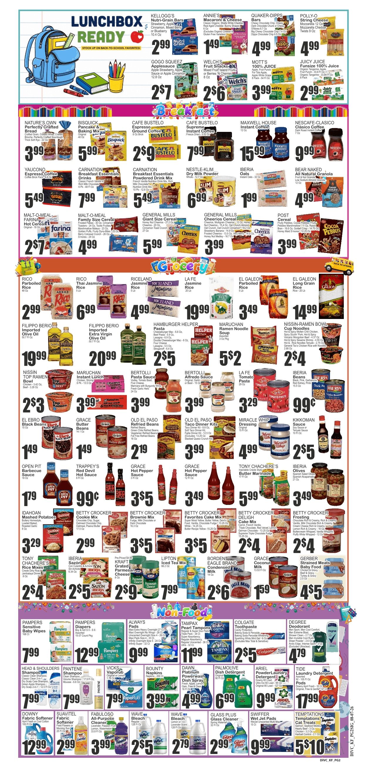Food Universe (Lakeland, FL) Weekly Ad August 7 - 13, 2026