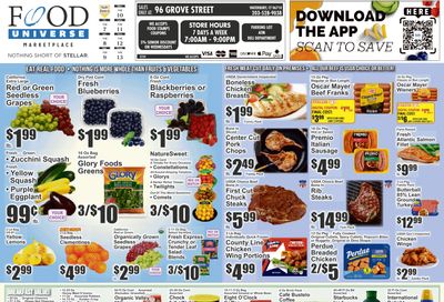 Food Universe (Waterbury, CT) Weekly Ad August 7 - 13, 2026