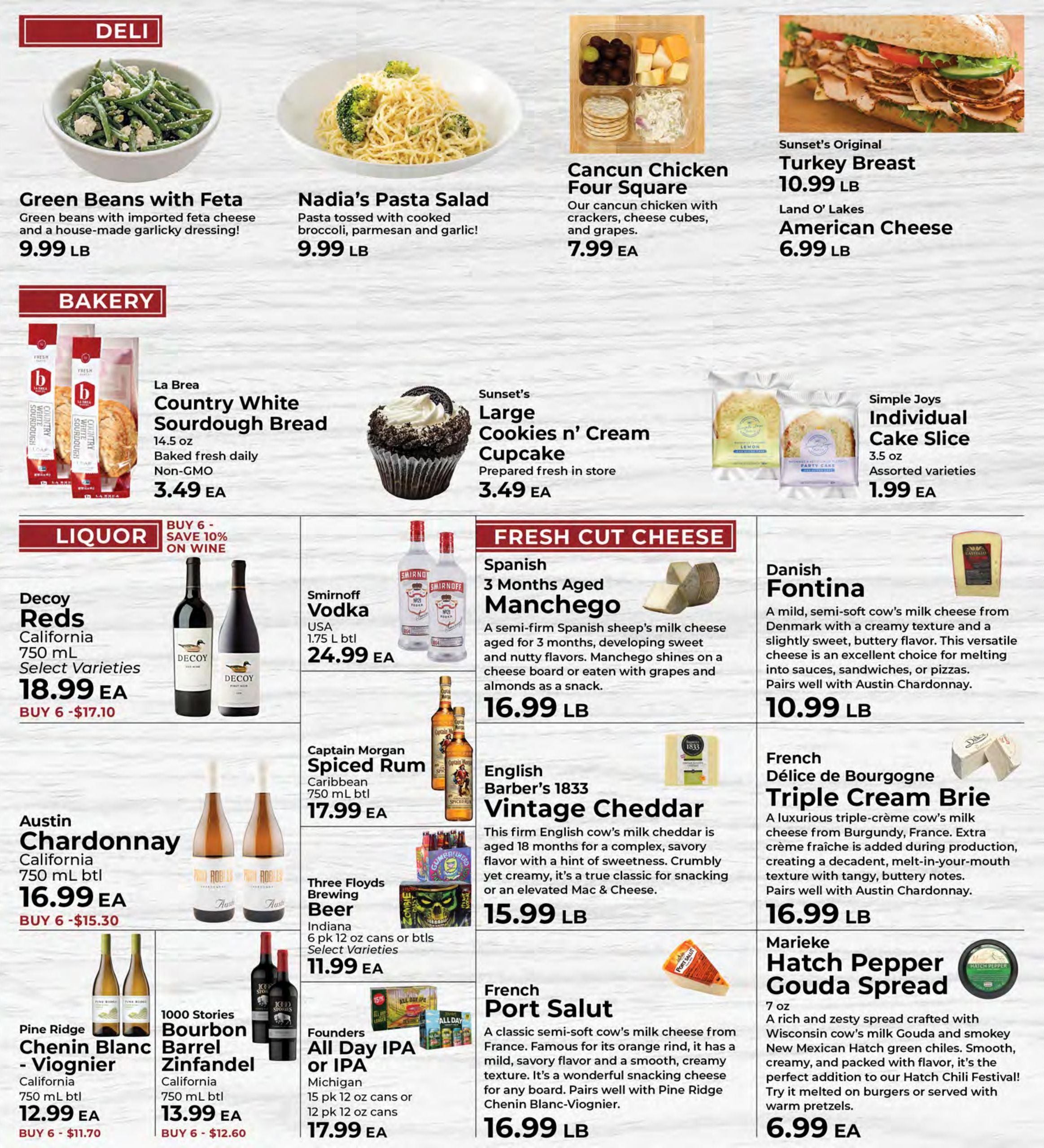 Sunset Foods Weekly Ad August 5 - 11, 2026