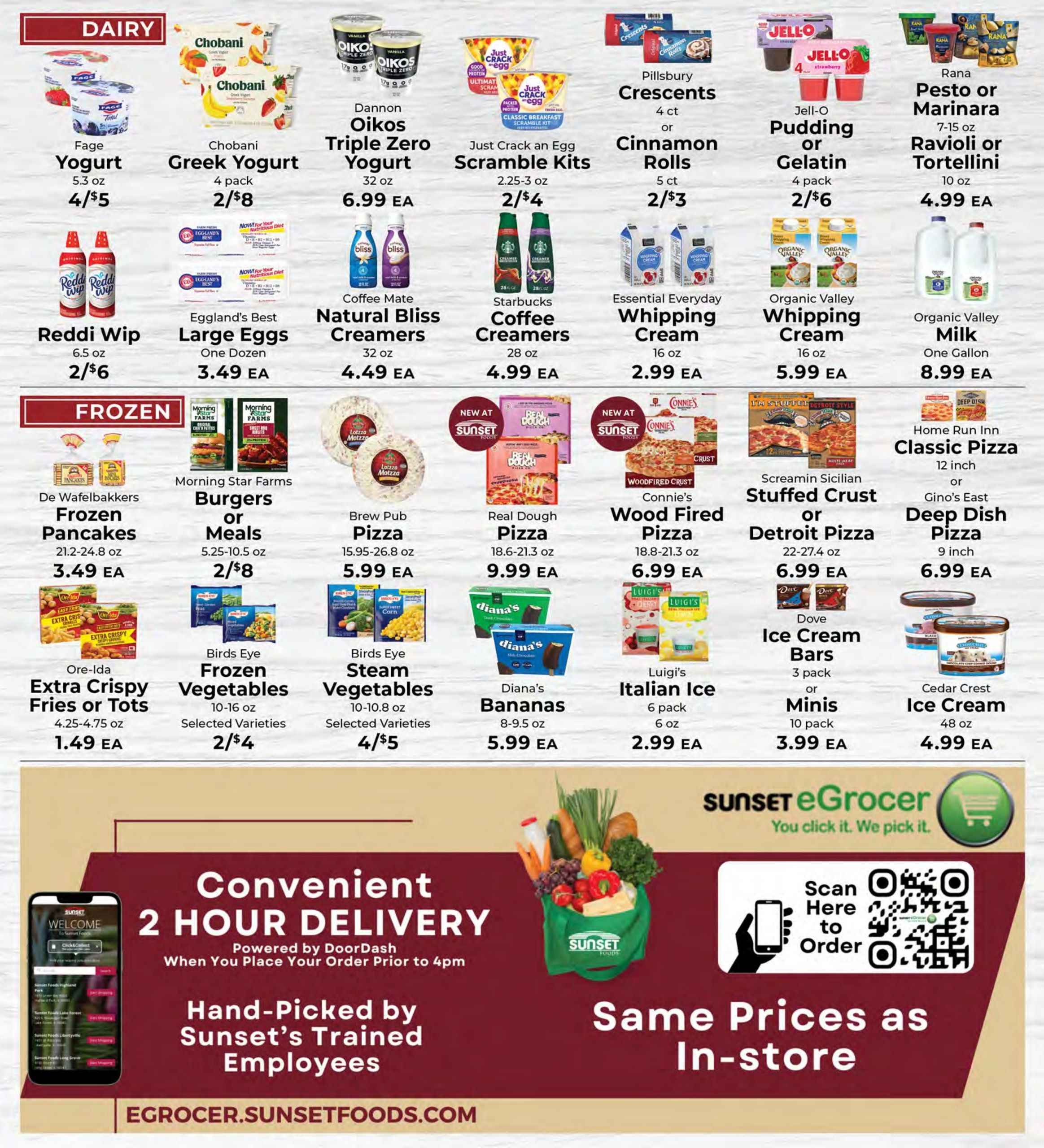 Sunset Foods Weekly Ad August 5 - 11, 2026