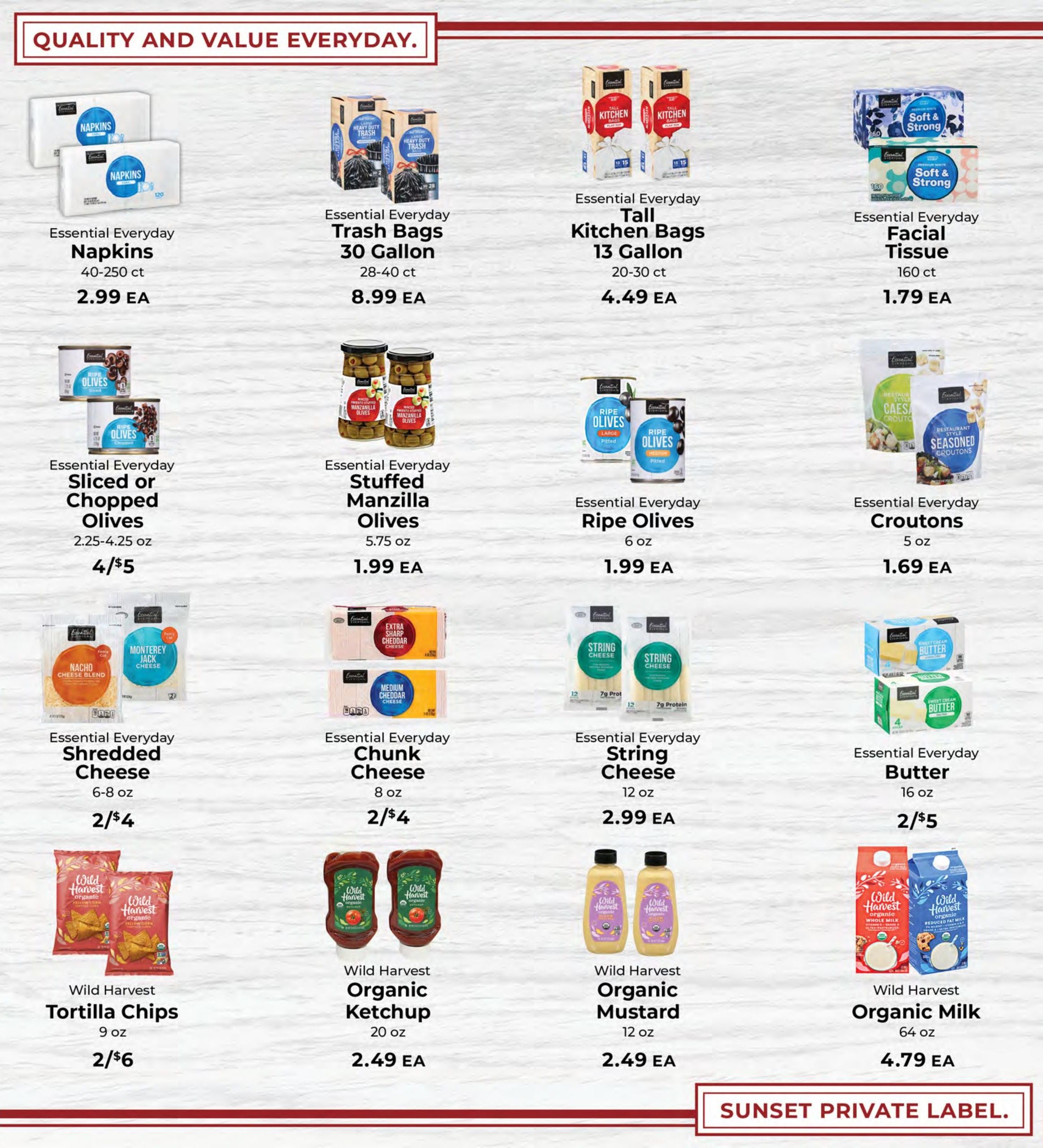 Sunset Foods Weekly Ad August 5 - 11, 2026