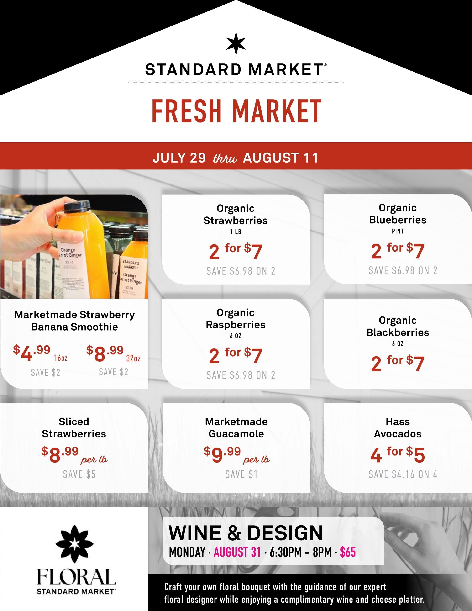 Standard Market Weekly Ad August 5 - 11, 2026