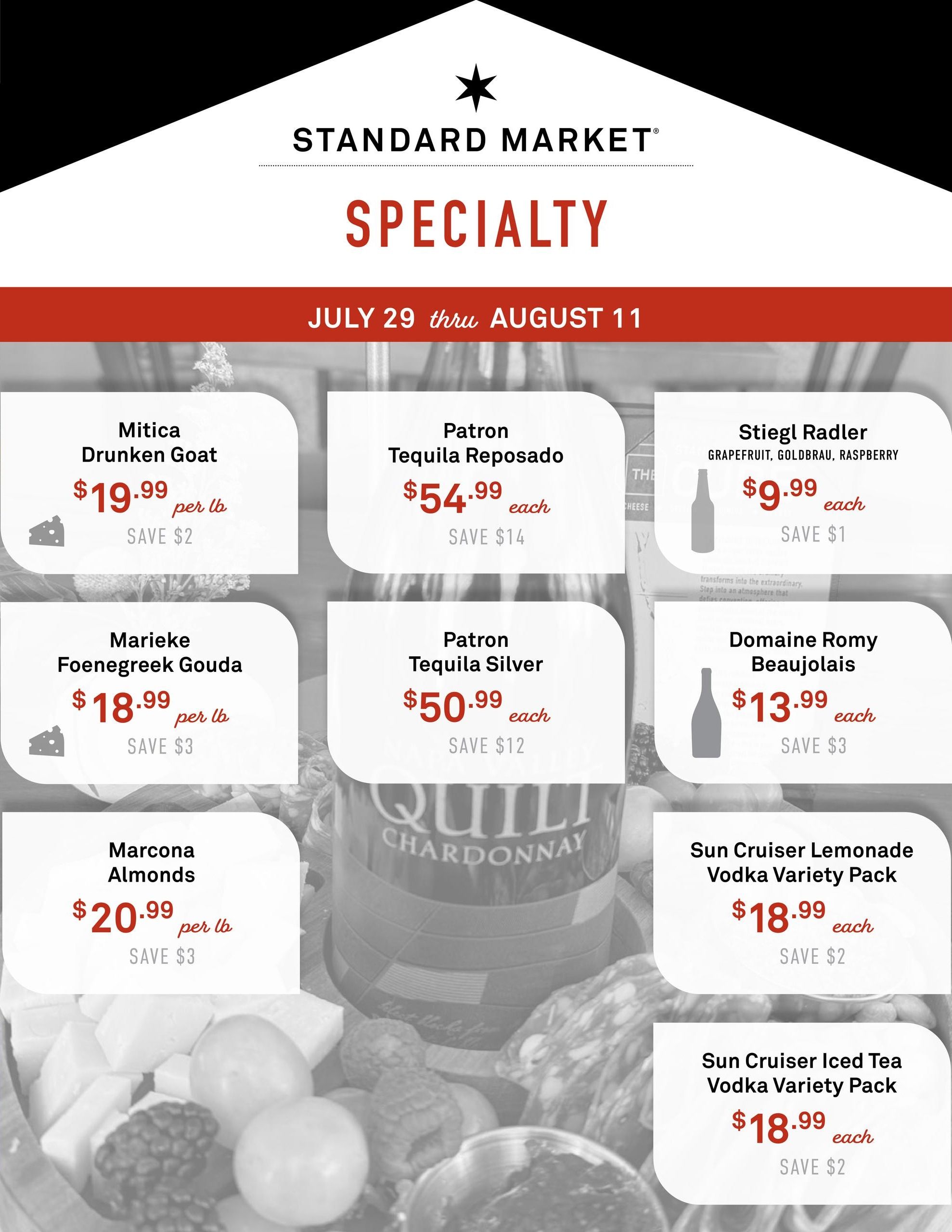 Standard Market Weekly Ad August 5 - 11, 2026