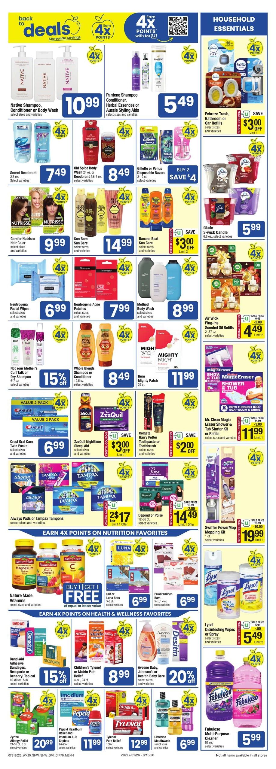 Shaw's (ME) Weekly Ad August 7 - 13, 2026