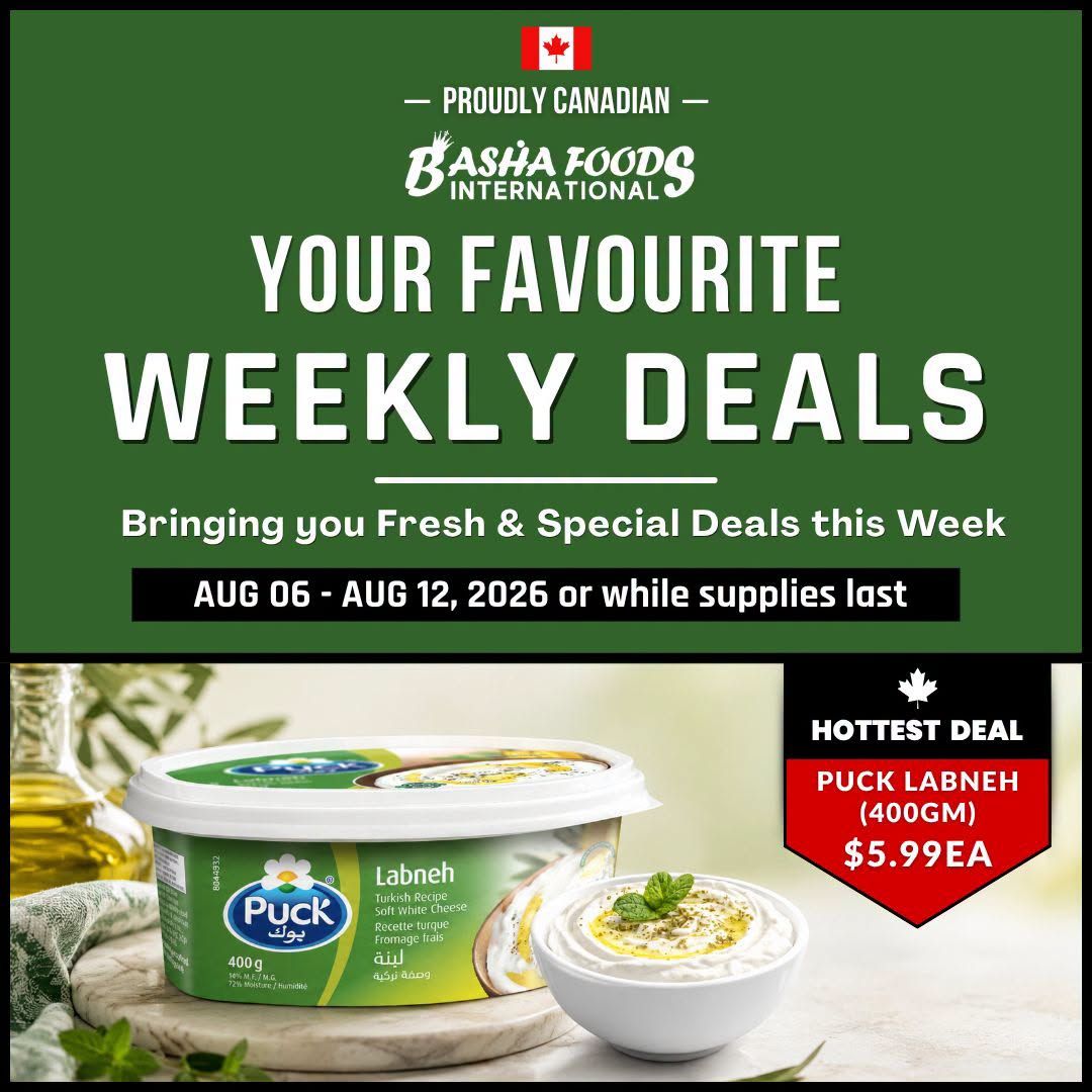 Basha Foods International Flyer August 6 to 12