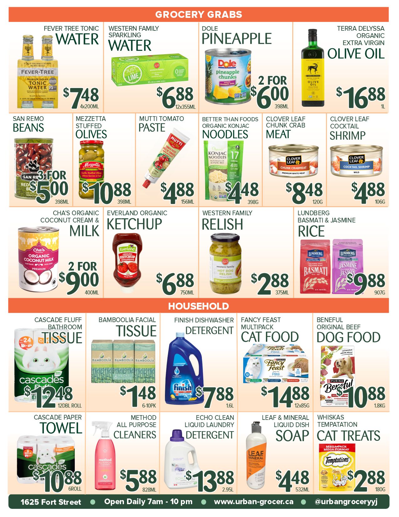 Urban Grocer Flyer August 7 to 13