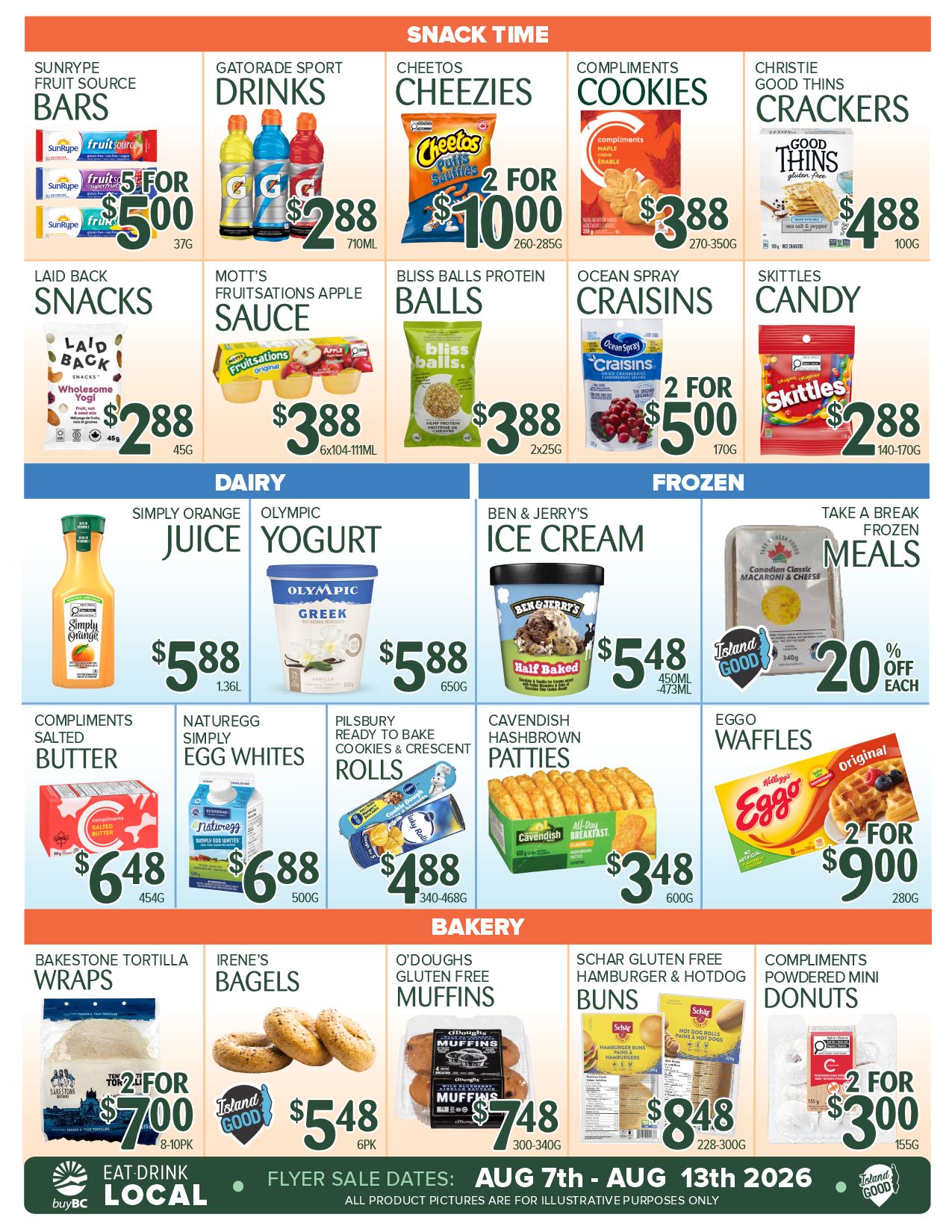 Urban Grocer Flyer August 7 to 13