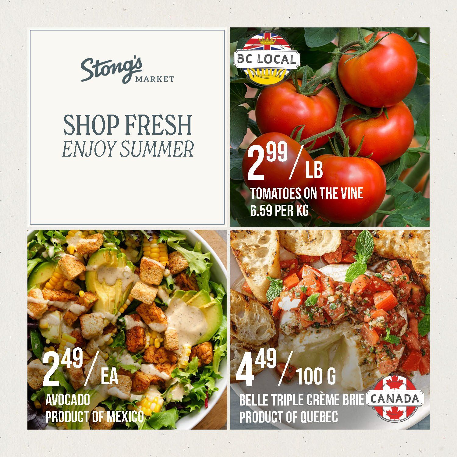 Stong's Market Flyer August 7 to 20