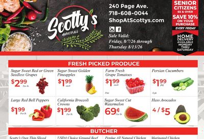 Scotty's Marketplace Weekly Ad August 7 - 13, 2026