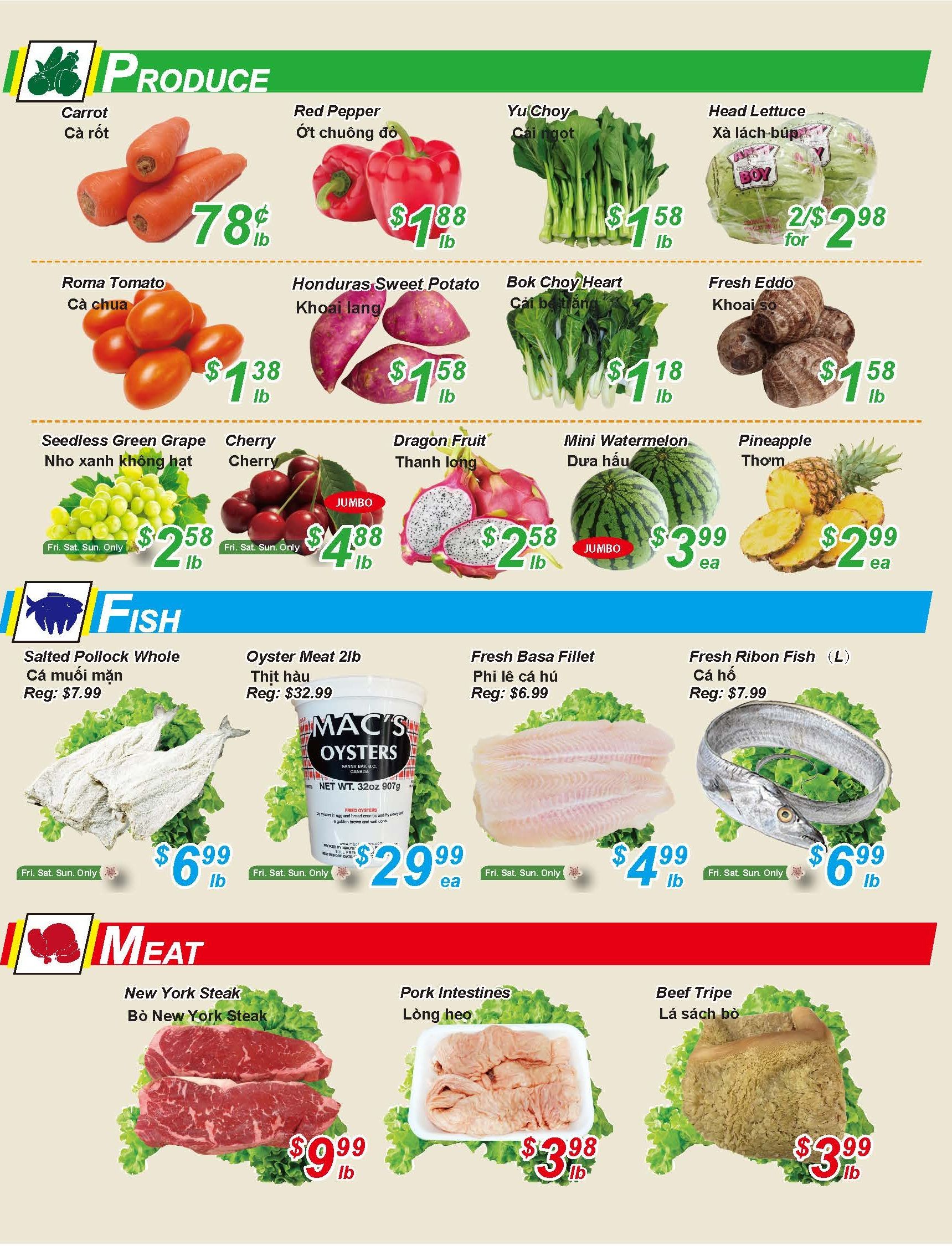 Golden Fresh Market Flyer August 7 to 13