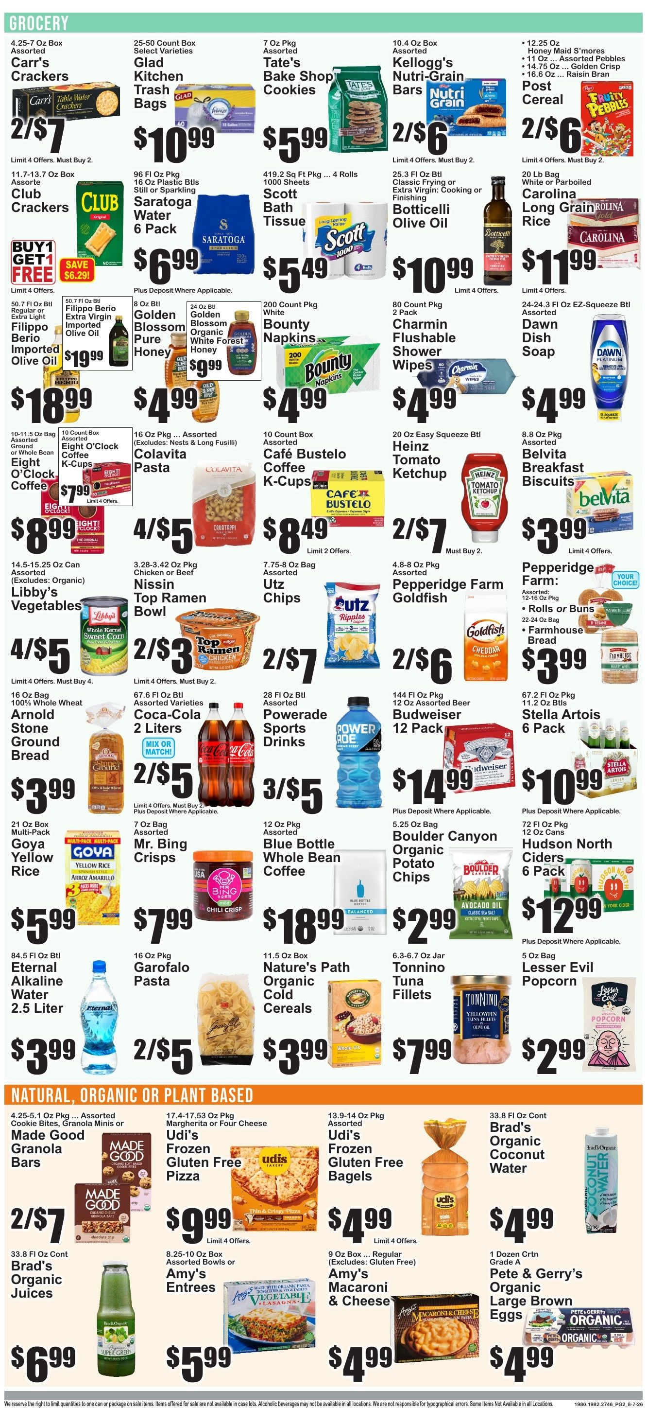 The Food Emporium Weekly Ad August 1 - 13, 2026