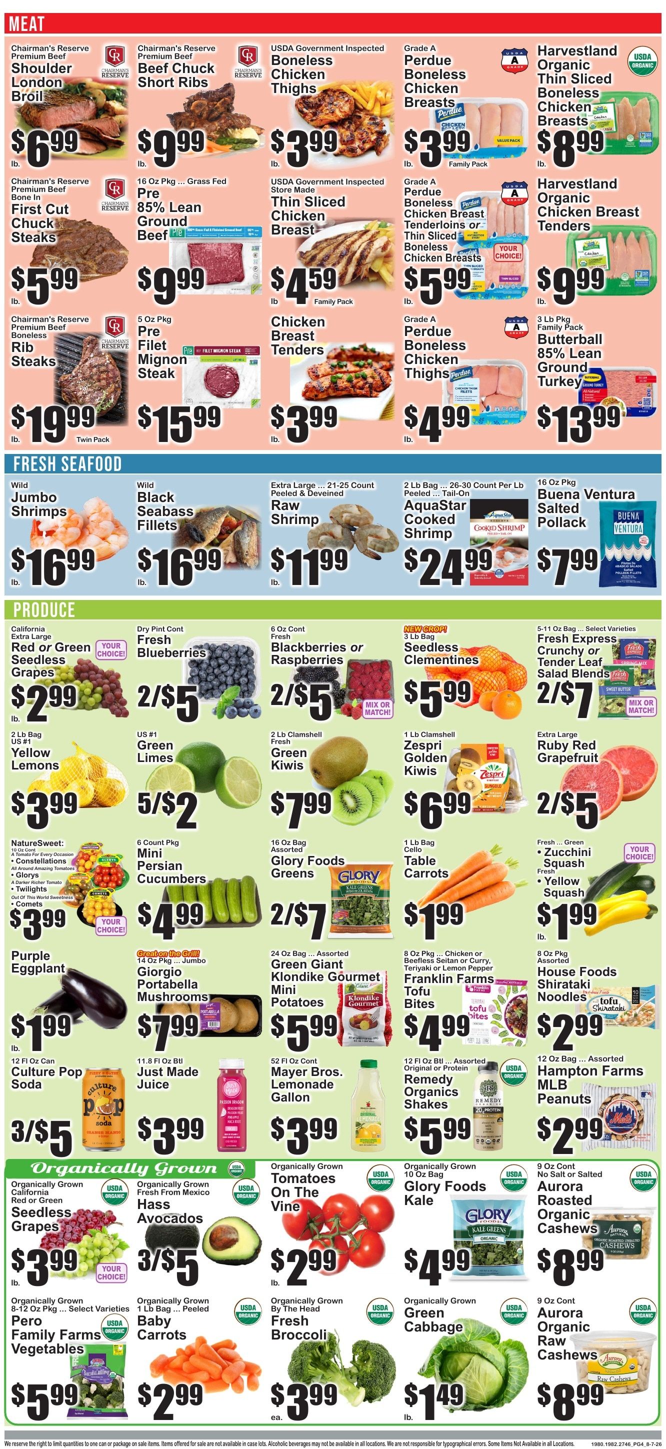 The Food Emporium Weekly Ad August 1 - 13, 2026
