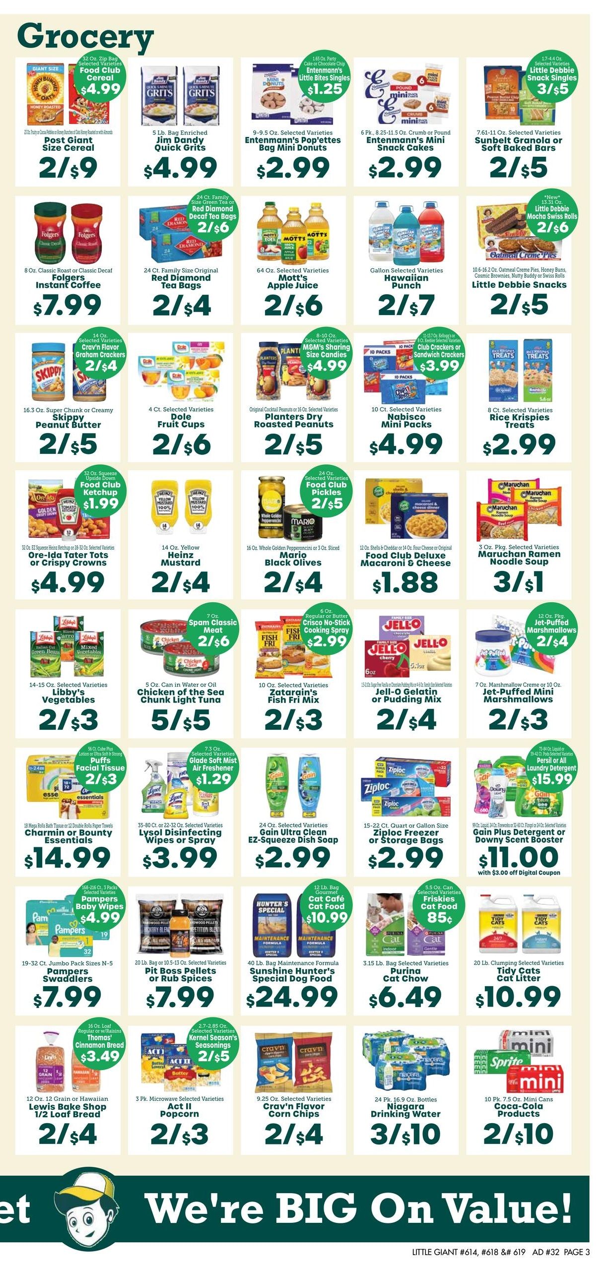 Little Giant (Decatur–Avondale Estates Area, GA) Weekly Ad August 5 - 11, 2026
