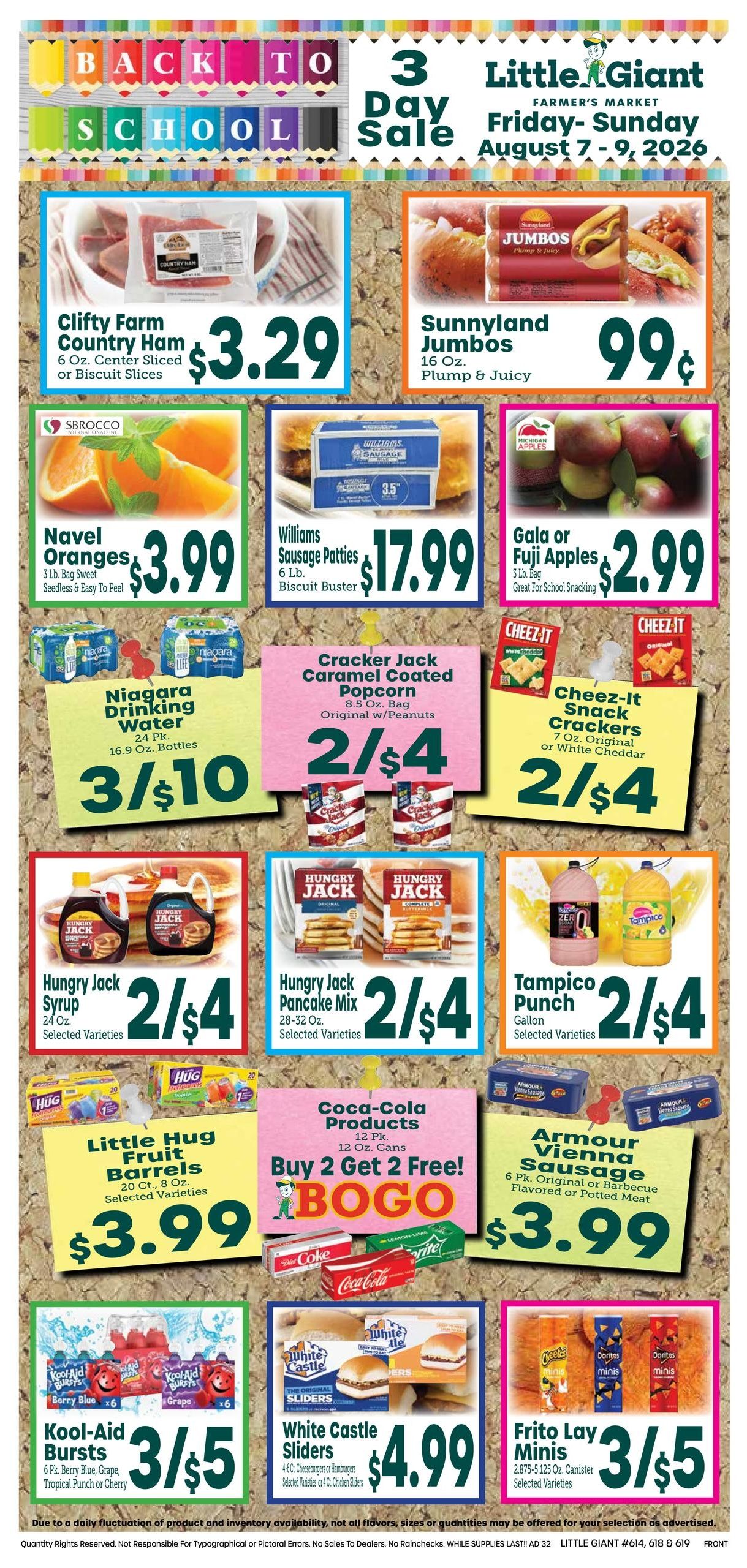 Little Giant (Decatur–Avondale Estates Area, GA) Weekly Ad August 5 - 11, 2026