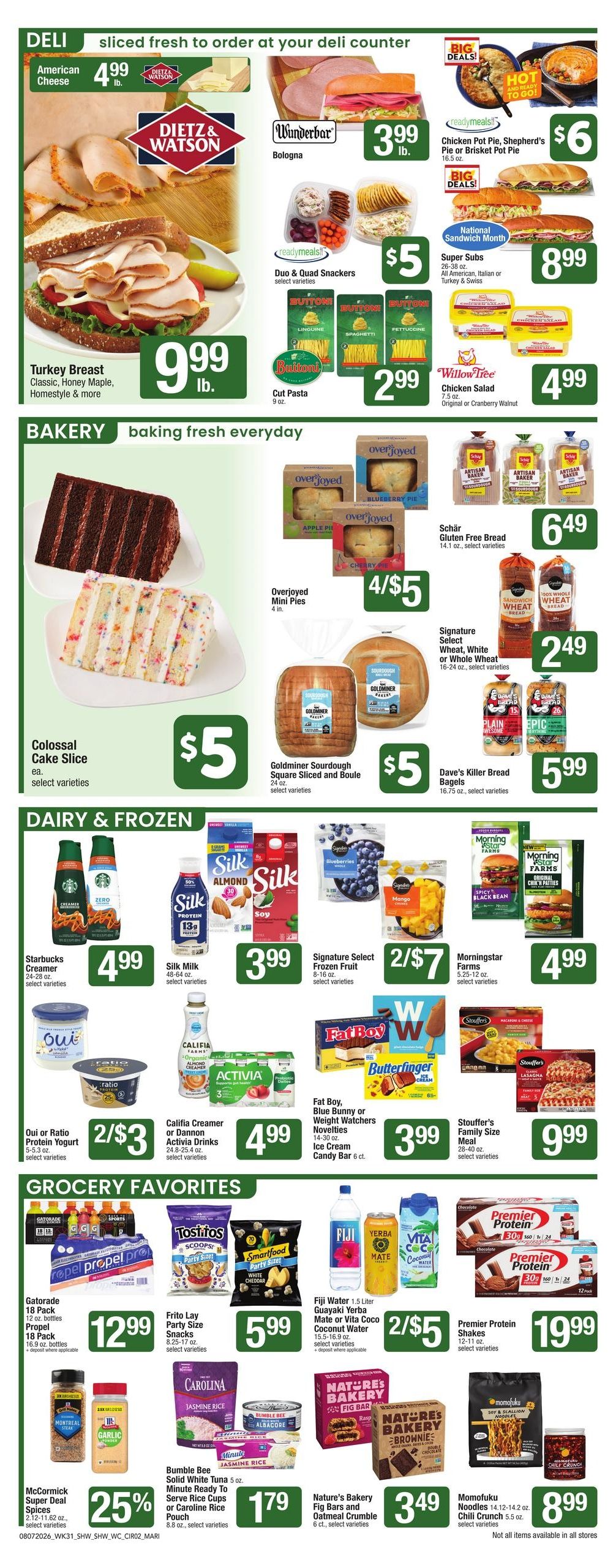 Shaw's (Providence Area, RI) Weekly Ad August 7 - 13, 2026