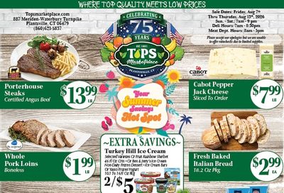 Tops Marketplace Weekly Ad August 7 - 13, 2026