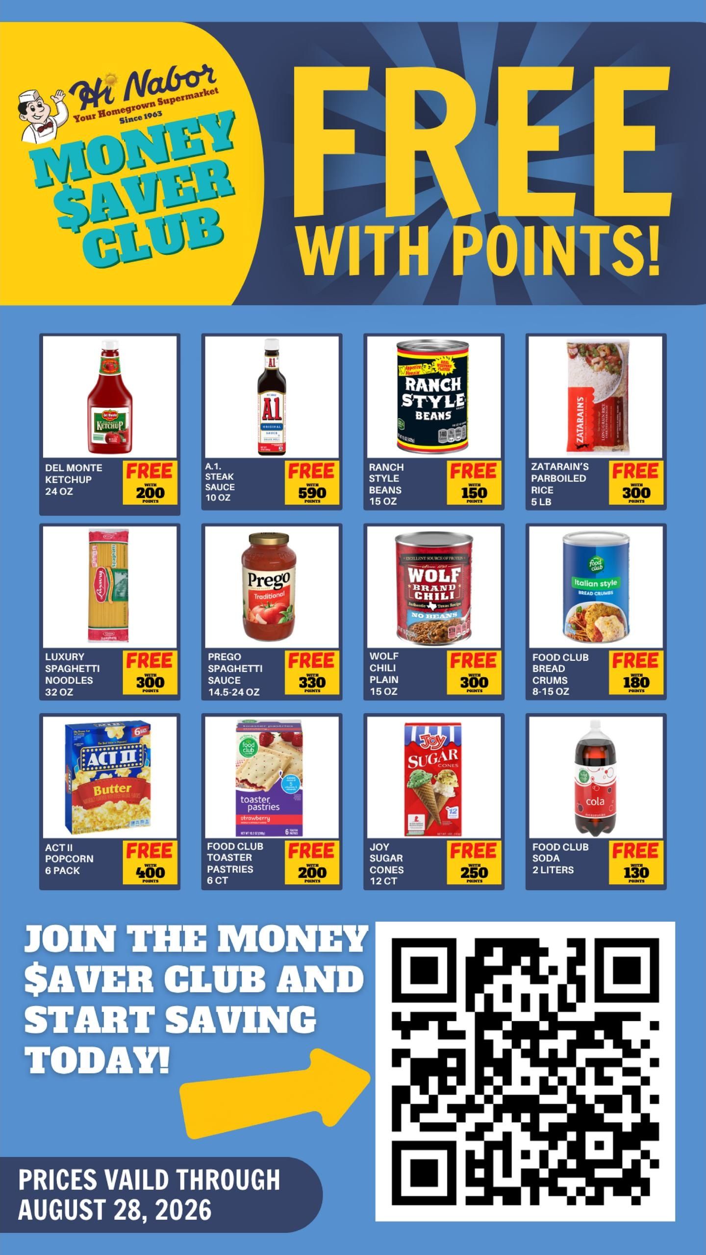 Hi Nabor (Baton Rouge Area, LA) Weekly Ad August 6 - 12, 2026