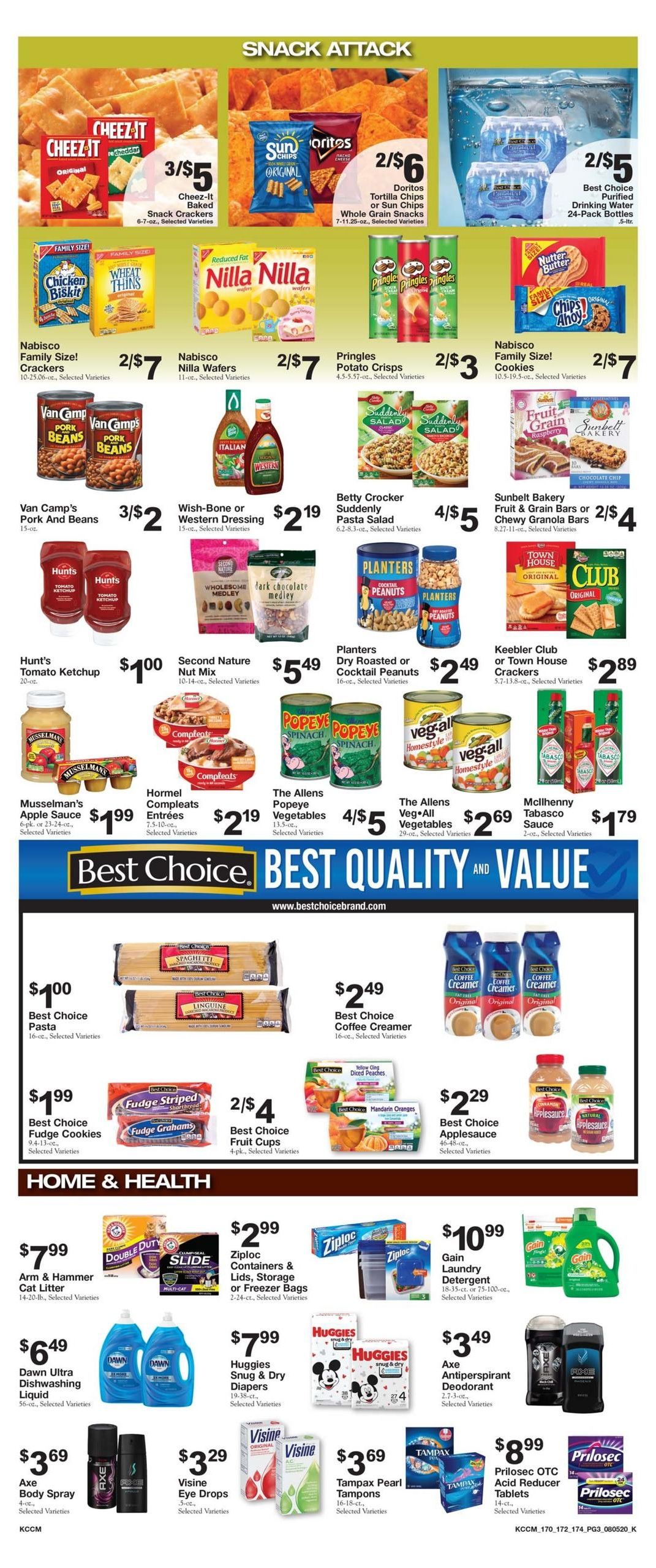 Bratchers Market Weekly Ad August 5 - 11, 2026