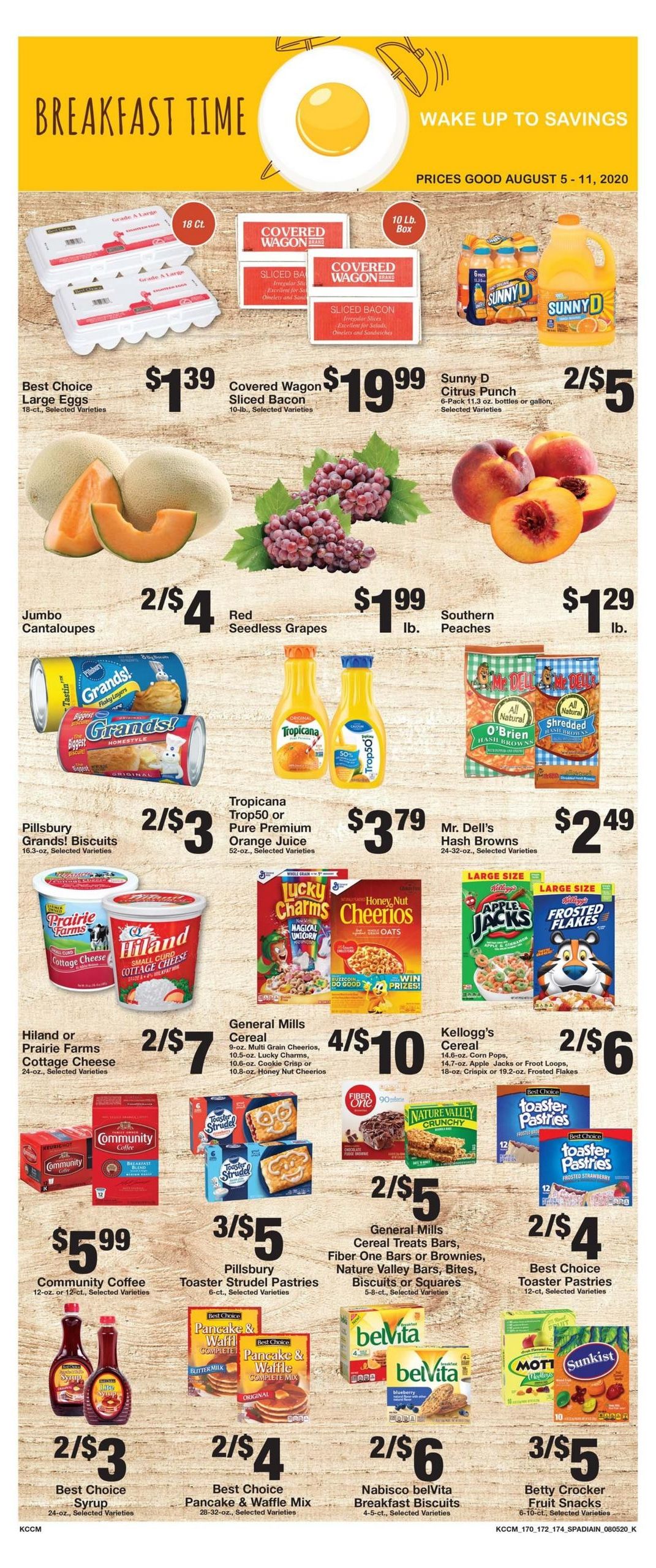 Bratchers Market Weekly Ad August 5 - 11, 2026