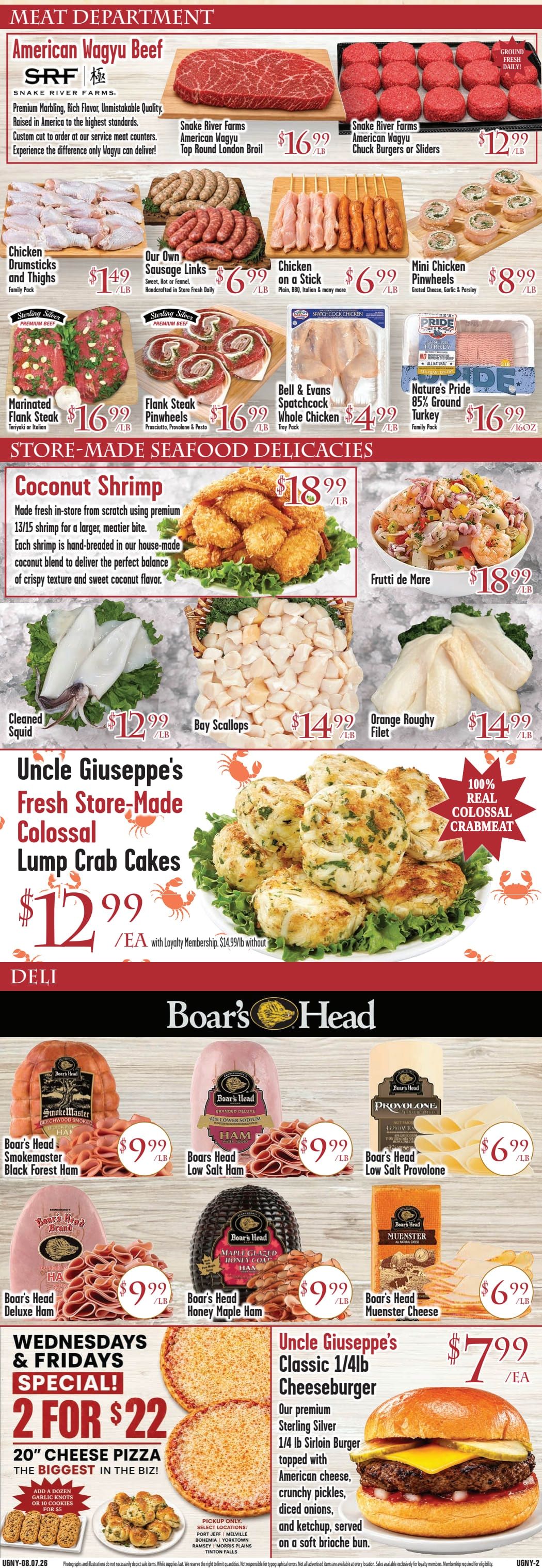 Uncle Giuseppe's Marketplace Weekly Ad August 7 - 13, 2026