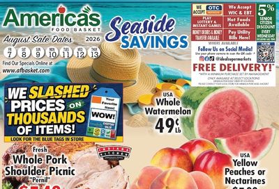 America's Food Basket (Connecticut, New York) Weekly Ad August 7 - 13, 2026