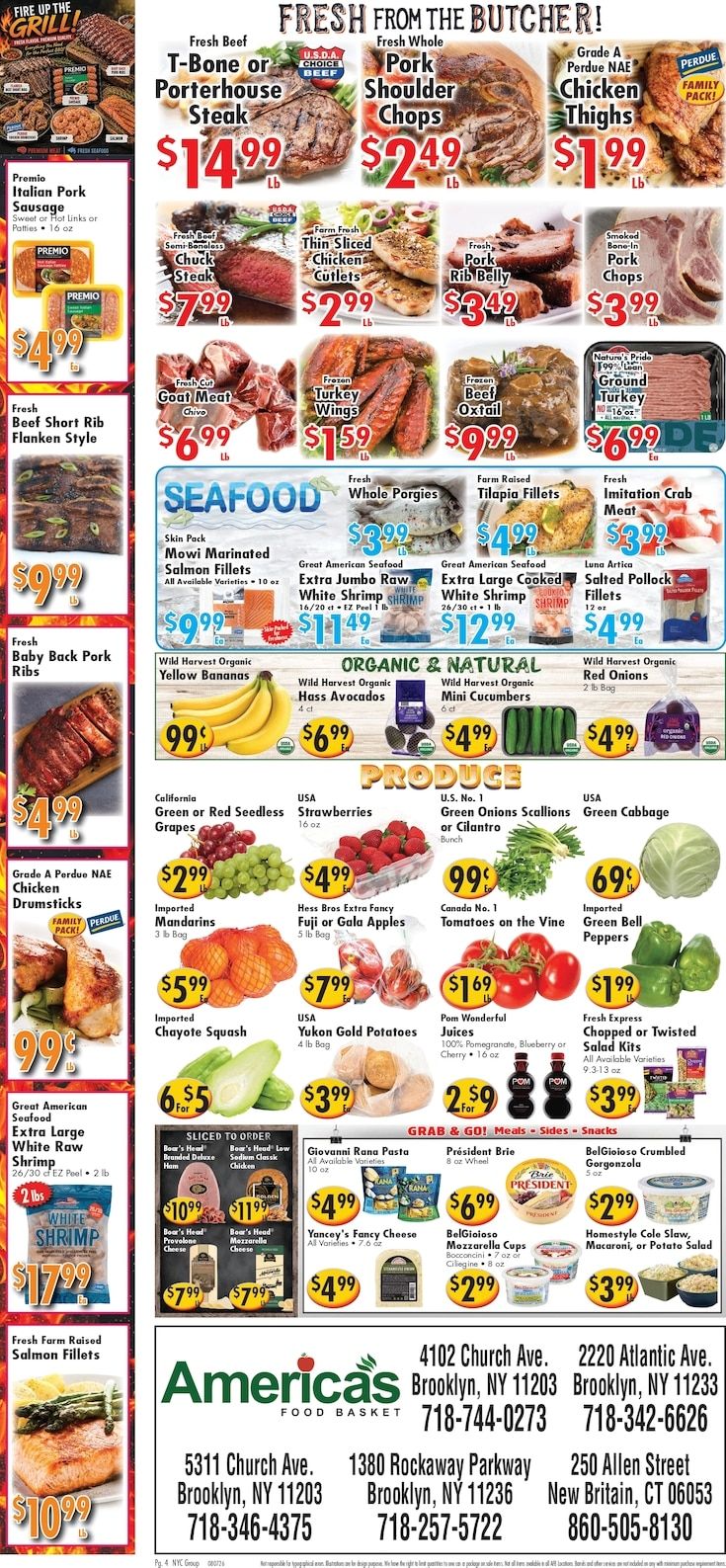 America's Food Basket (Connecticut, New York) Weekly Ad August 7 - 13, 2026