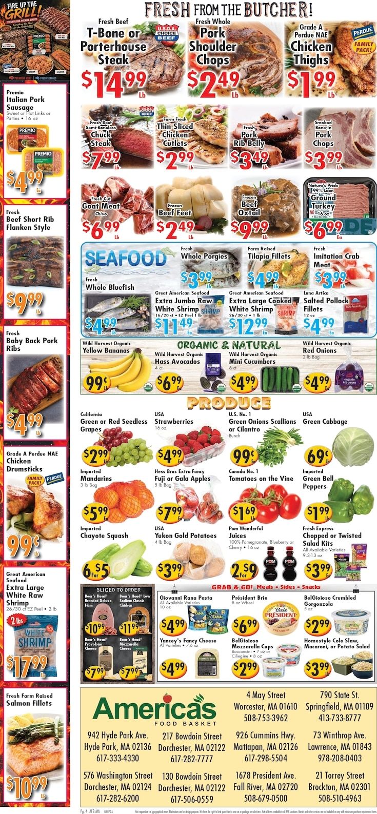 America's Food Basket (Massachusetts) Weekly Ad August 7 - 13, 2026