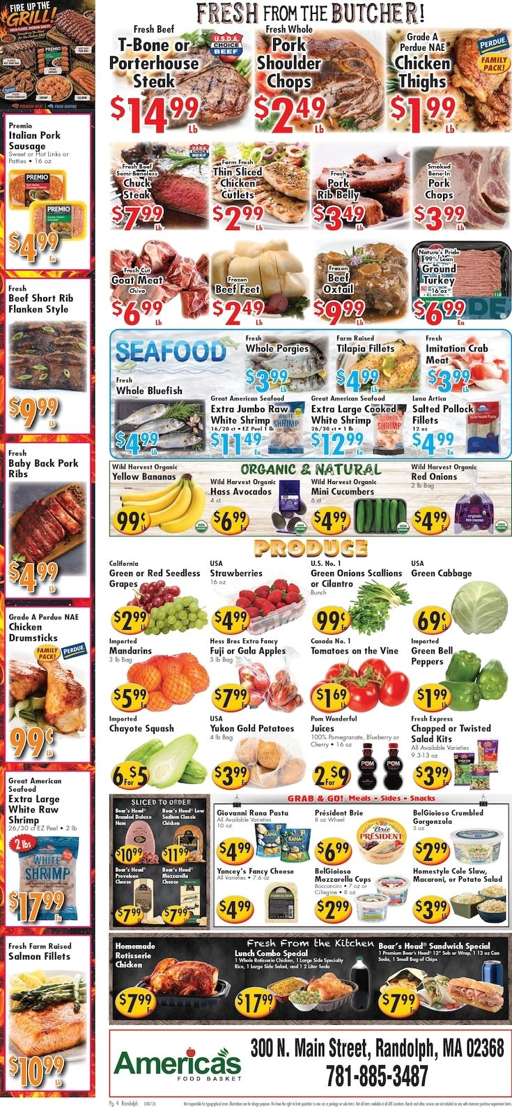 America's Food Basket (Randolph, MA) Weekly Ad August 7 - 13, 2026