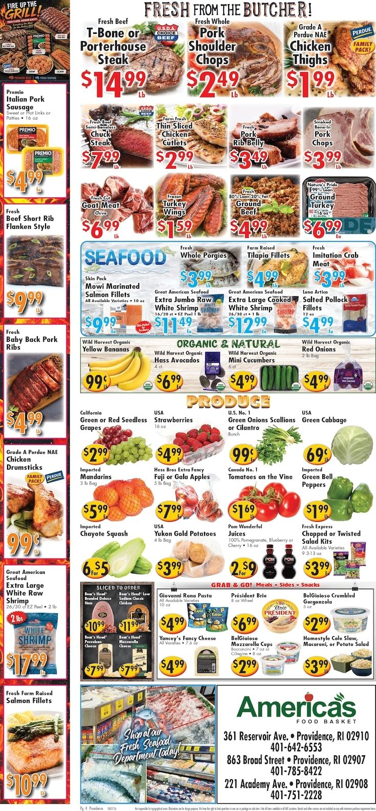 America's Food Basket (Rhode Island) Weekly Ad August 7 - 13, 2026