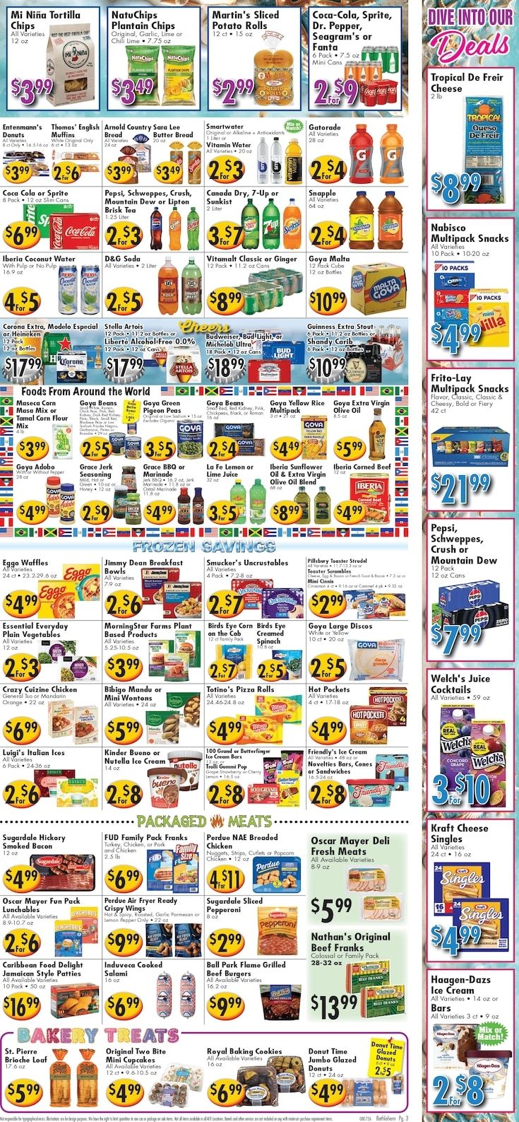 Ideal Food Basket (Bethlehem, PA) Weekly Ad August 7 - 13, 2026