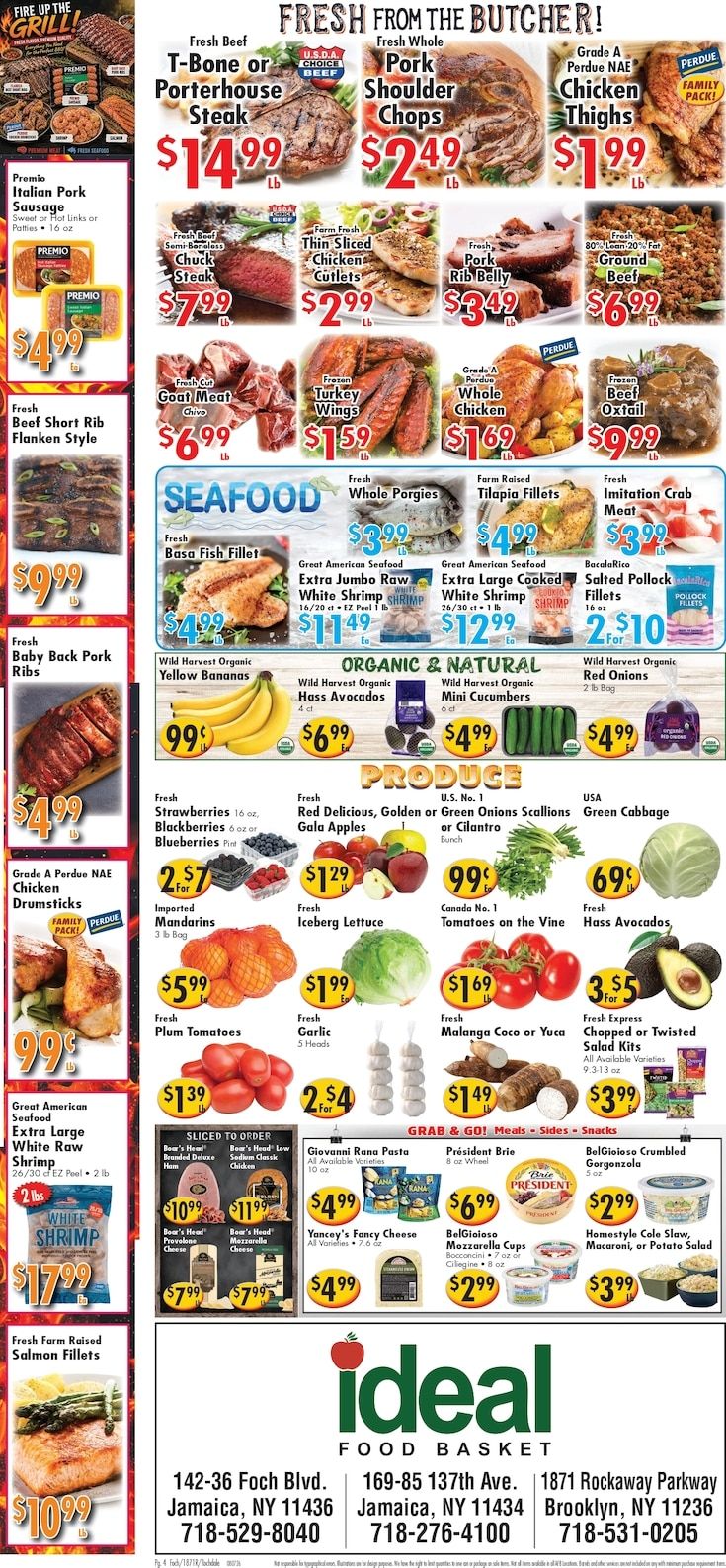 Ideal Food Basket (Brooklyn and Jamaica, NY) Weekly Ad August 7 - 13, 2026