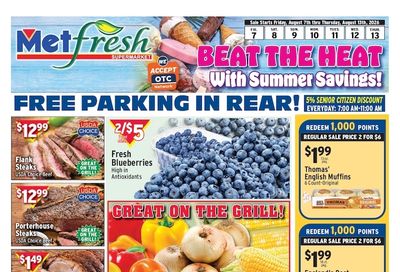 Met Foodmarkets (Ridgewood, NY) Weekly Ad August 7 - 13, 2026
