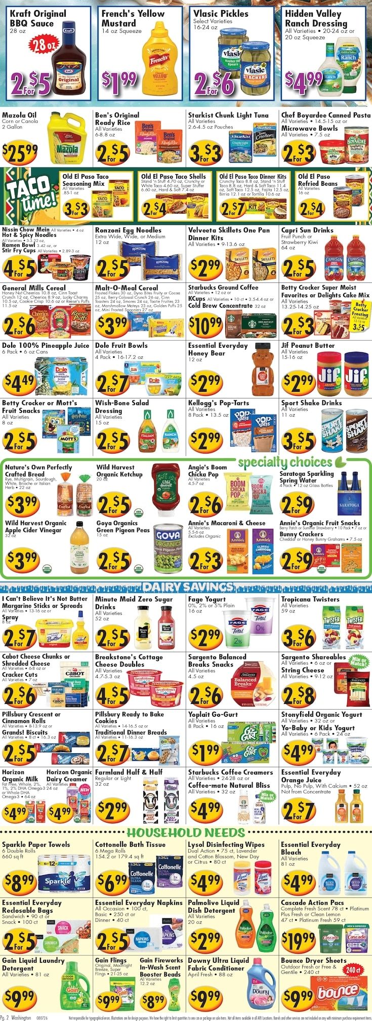 Ideal Food Basket (Brooklyn and New York, NY) Weekly Ad August 7 - 13, 2026
