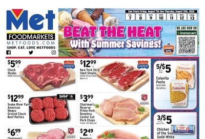 Met Foodmarkets (New York) Weekly Ad August 7 - 13, 2026