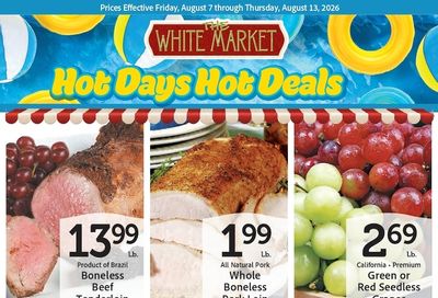 The White Market Weekly Ad August 7 - 13, 2026
