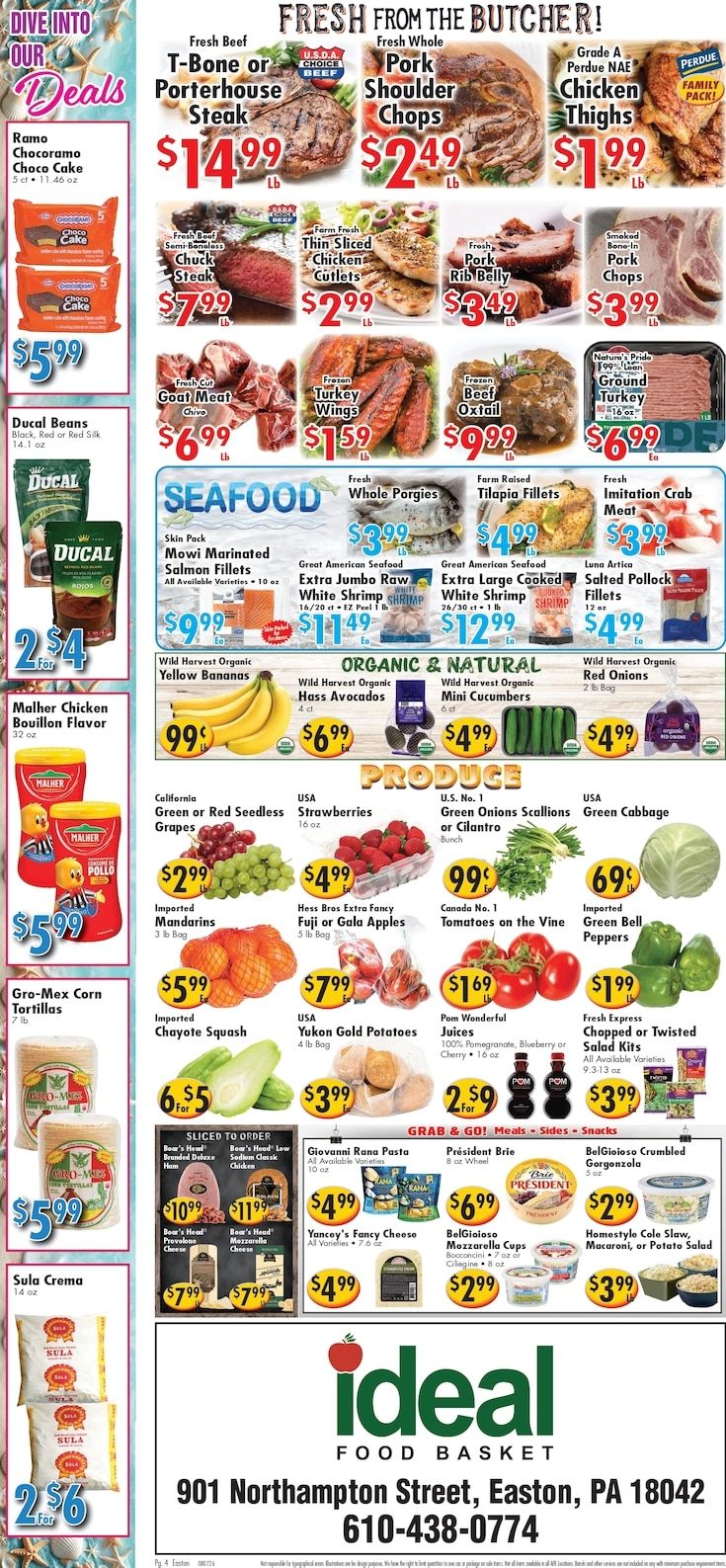 Ideal Food Basket (Easton, PA) Weekly Ad August 7 - 13, 2026