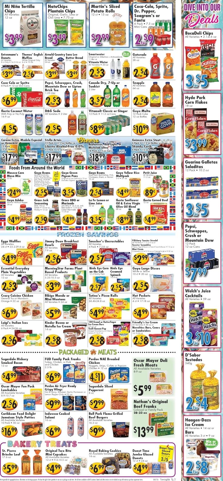 Ideal Food Basket (Farmingdale, NY) Weekly Ad August 7 - 13, 2026