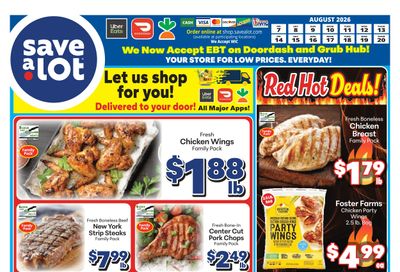 Save a Lot Food Stores (Paulsboro, NJ) Weekly Ad August 7 - 20, 2026