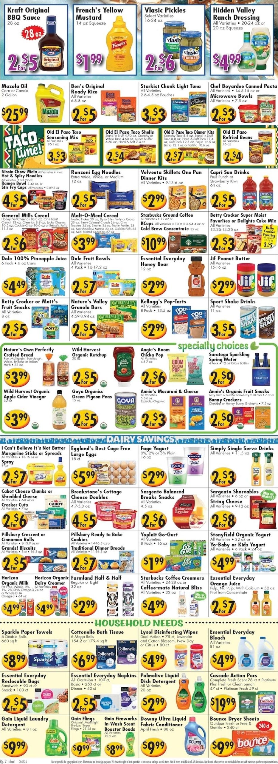 Putnam Lake Market Weekly Ad August 7 - 13, 2026