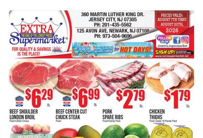 Extra Supermarket (New York–Jersey City Area, NJ–NY) Weekly Ad August 7 - 20, 2026