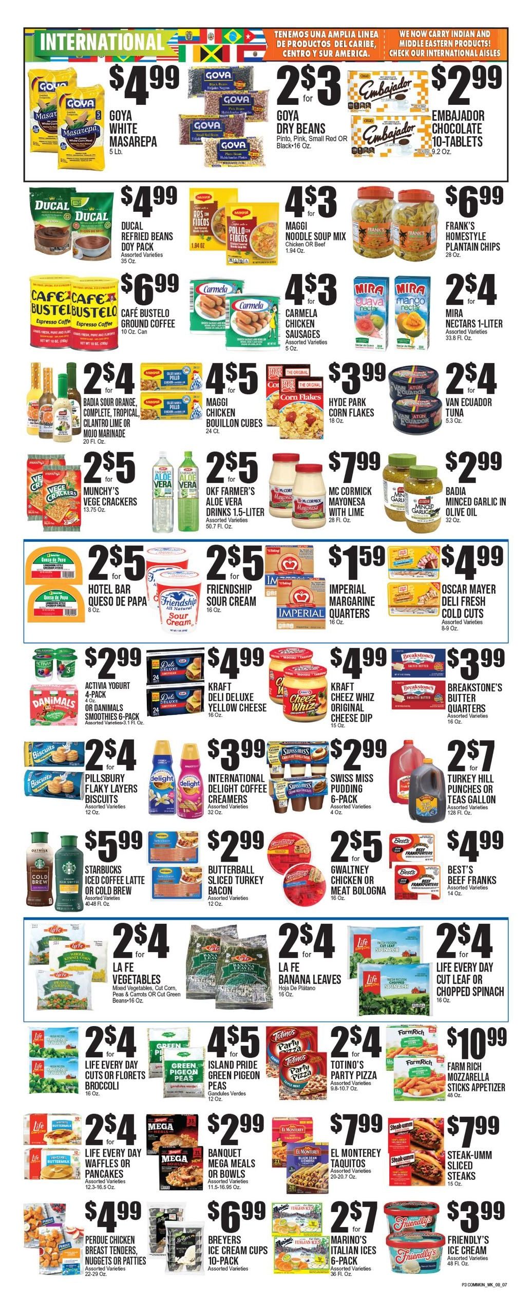 Extra Supermarket (New York–Jersey City Area, NJ–NY) Weekly Ad August 7 - 20, 2026