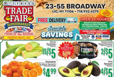 Trade Fair Supermarket Weekly Ad August 7 - 13, 2026