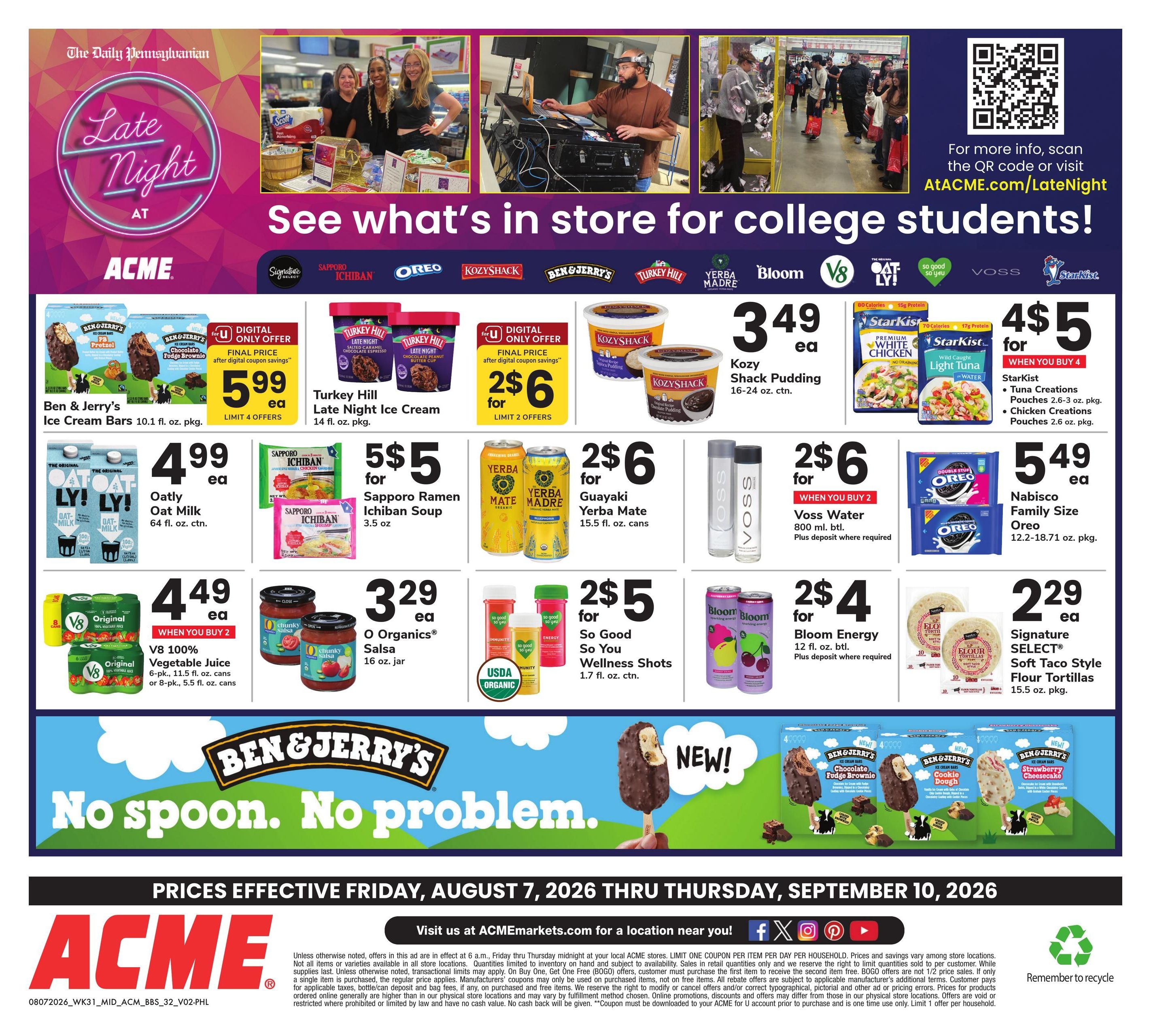 Acme Markets Big Book of Savings Weekly Ad August 7 - September 10, 2026